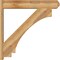 Ekena Millwork Imperial Rough Sawn Craftsman Outlooker, Western Red Cedar, 8"W x 44"D x 44"H OUT08X44X44IMP04RWR - alternate 2